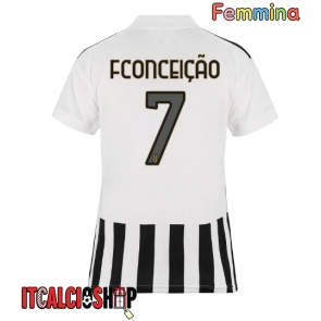 Juventus Francisco Conceicao #7 Prima Maglia Femmina 2026-27 Manica Corta Juventus Francisco Conceicao #7 Prima Maglia Femmina 2026-27 Manica Corta